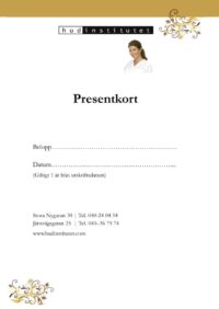 presentkort